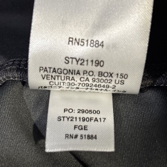 Patagonia Women's Light & Lined Studio Travel Pants Pockets Gray Size Medium - Picture 13 of 13